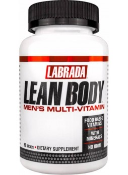 Labrada Lean Body Men's Multi-Vitammin 60 Veg Capsules